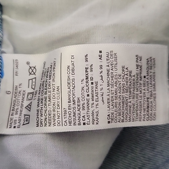 Old Navy Blue Denim Bermuda Shorts - Picture 5 of 5